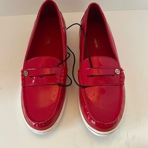Red Glossy Loafer